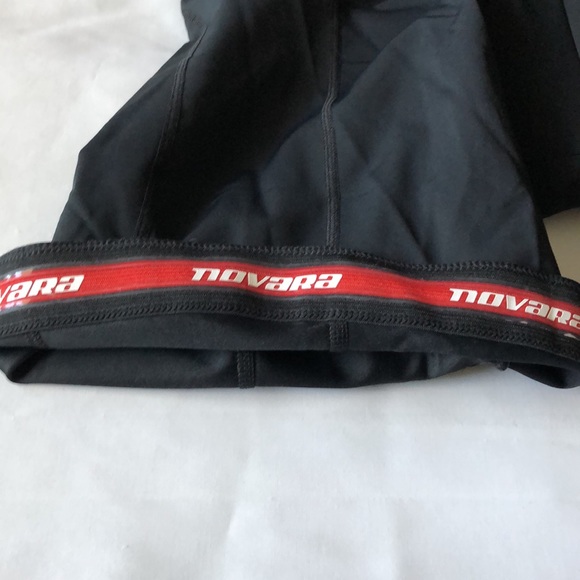 Mens Novara size XL Solid Black Padded Biker Shorts RN 37249 - Picture 9 of 9